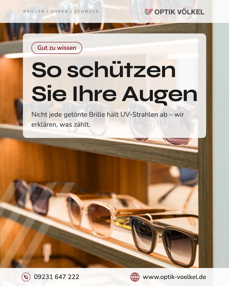 So schützen Sie Ihre Augen (UV-Schutz)