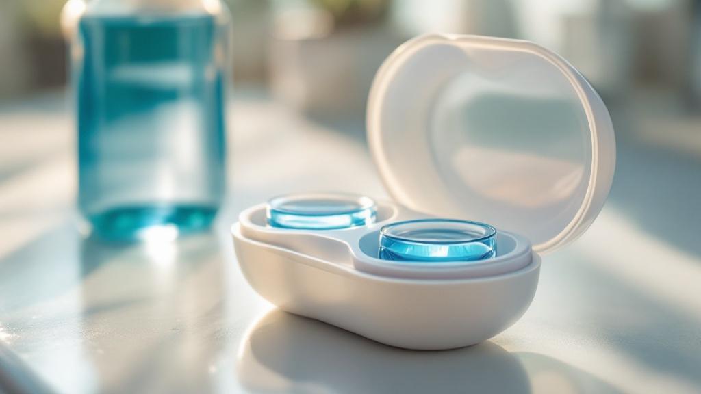 Kontaktlinsenbehälter reinigen: Hygiene-Tipps und wann Sie das Etui wechseln